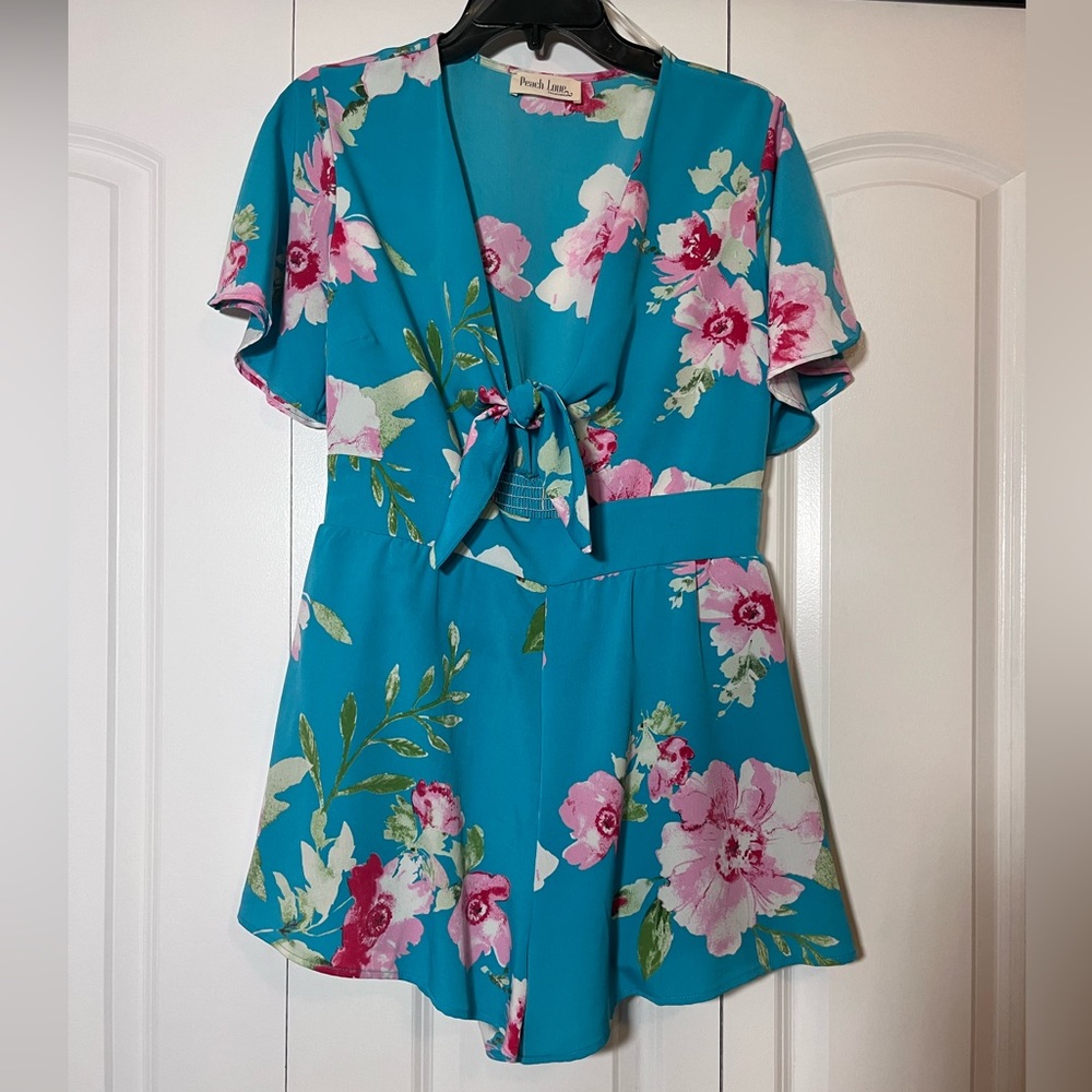 Peach Love California romper